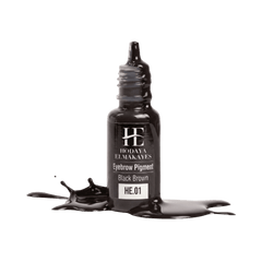 פיגמנט גבות גוון מס 1 BLACK BROWN - SOL