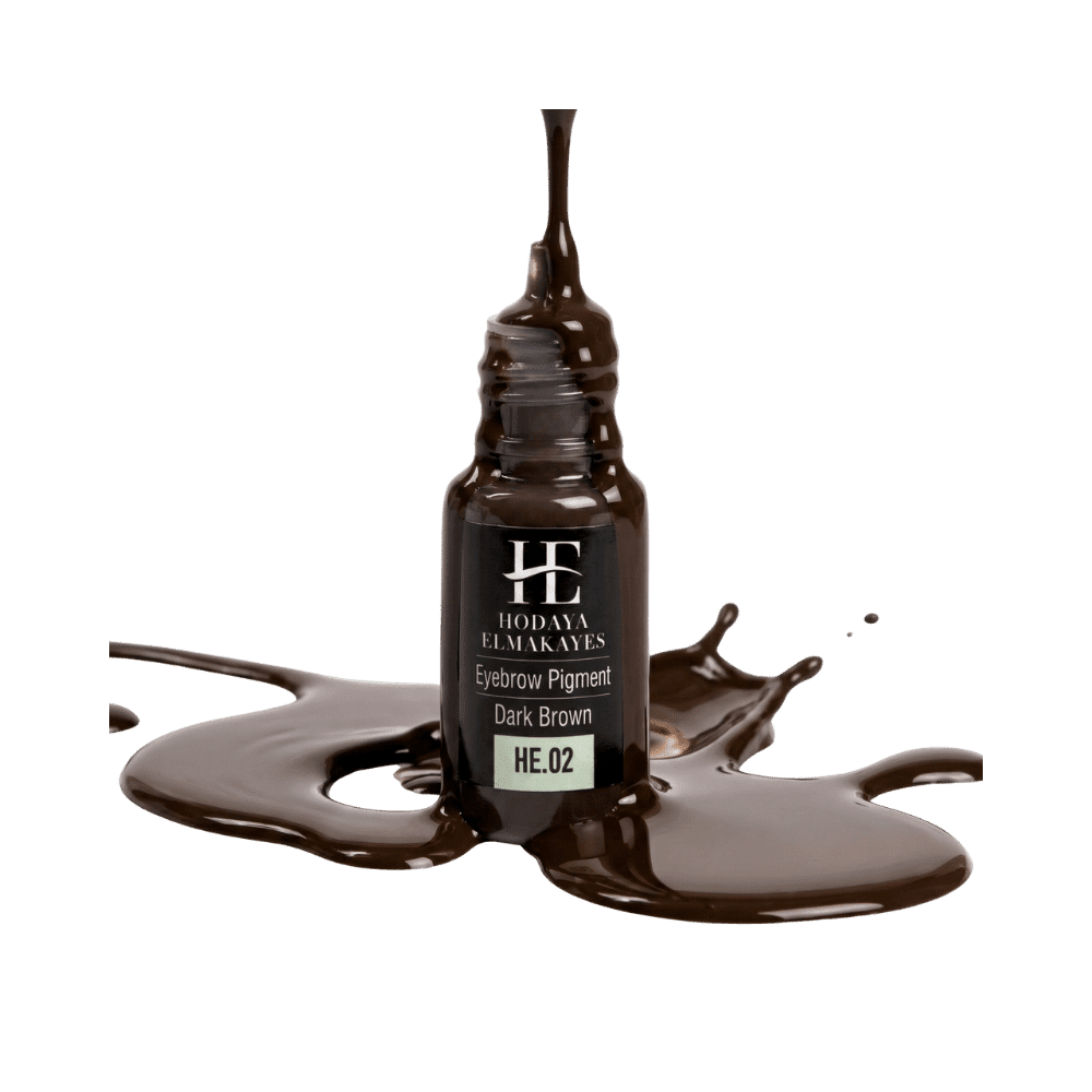 פיגמנט גבות גוון מס 2 DARK BROWN - SOL